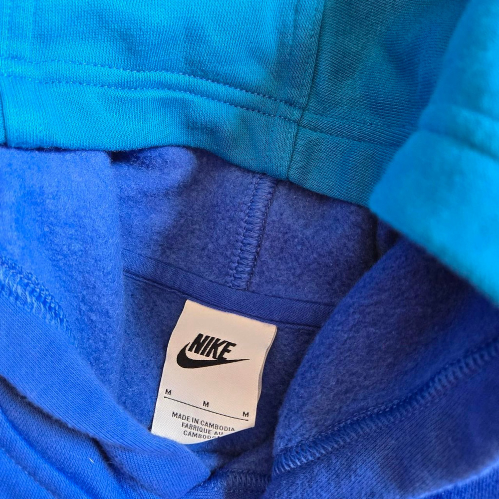 Blue Youth Medium Nike hoodie #kidsfashion - Picture 3 of 3